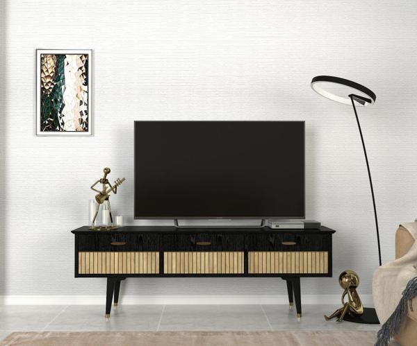 Dekorister Bolea Tv Stand Senkronsiyah - Bona - Image 1