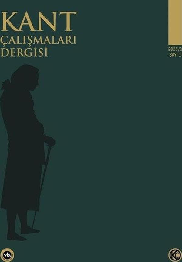 Kant Çalışmaları Dergisi - Sayı 1 - VakıfBank Kültür Yayınları - Image 1