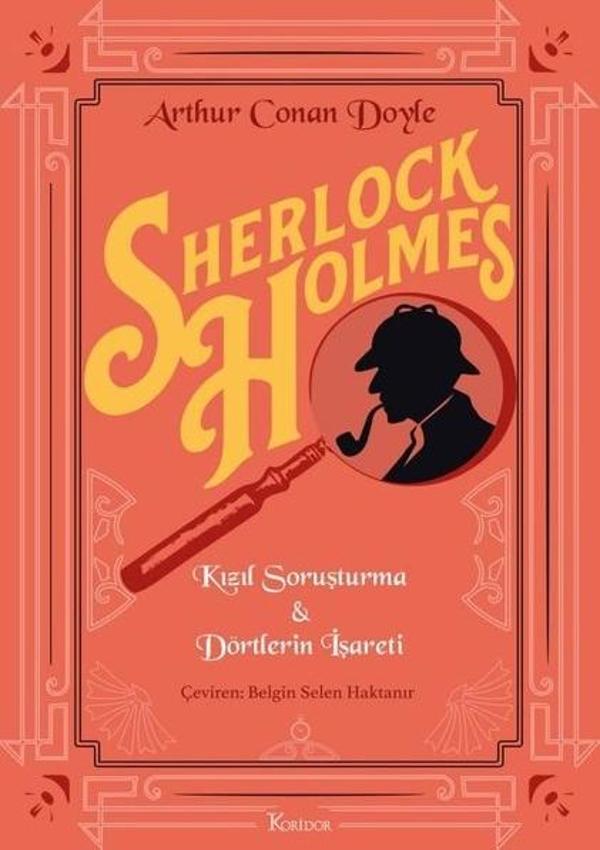 Sherlock Holmes: Kızıl Soruşturma - Dörtlerin İşareti - Bez Ciltli - Koridor Yayıncılık - Image 1