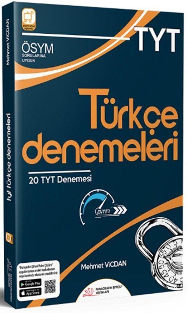 Paragrafın Şifresi TYT Türkçe 20 Deneme - Paragrafın Şifresi Yayınları - Image 1