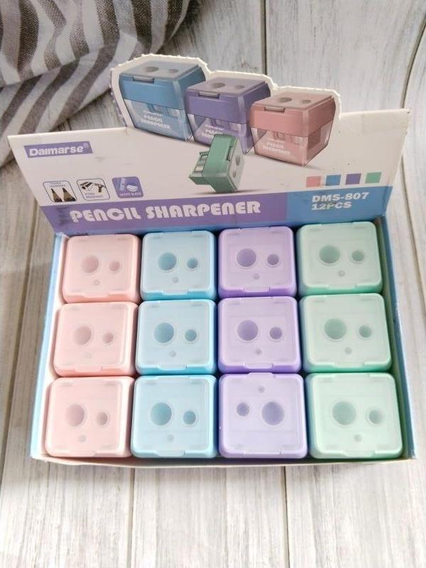 Daimarse Kalemtıraş Çiftli Hazneli Kalemtıraş (12 Li Paket) - Image 1
