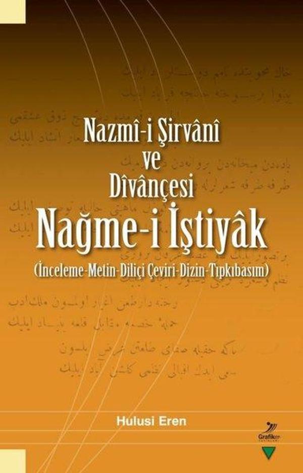 Nazmi-i Şirvani ve Divançesi - Grafiker Yayınları - Image 1
