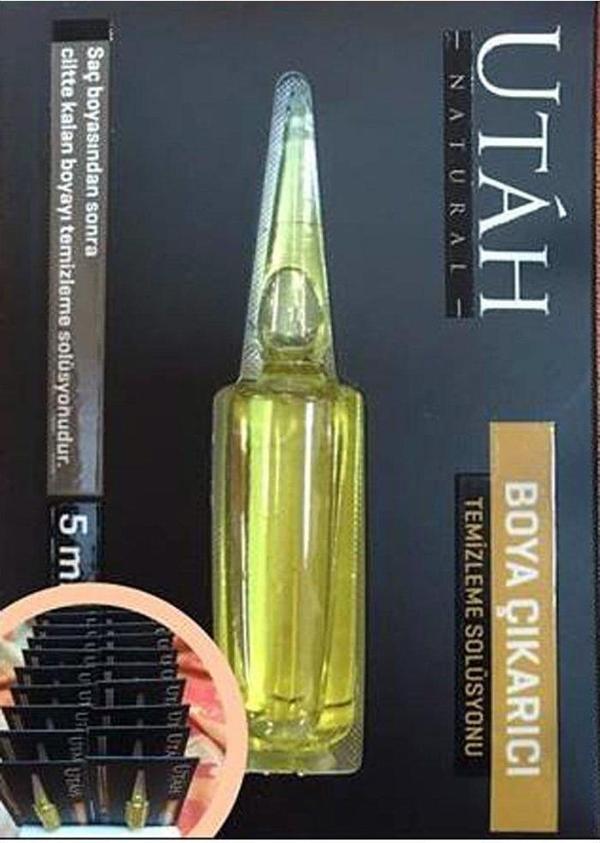 Utah Saç Boya Çıkarıcı Sülüsyon Ampul 5 Ml - Image 1