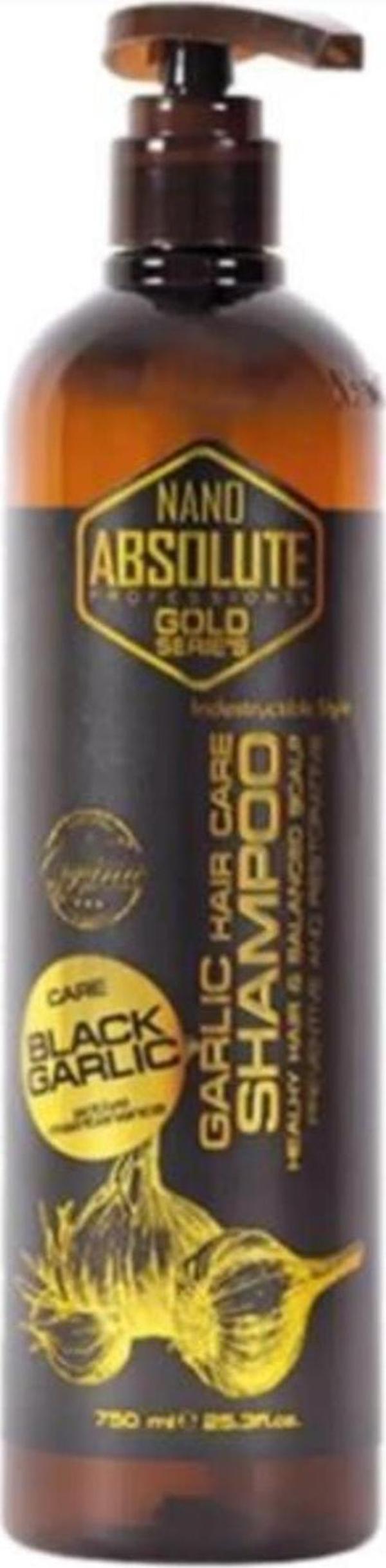 Nano Absolute Şampuan Siyah Sarımsak 750 ml - Image 1