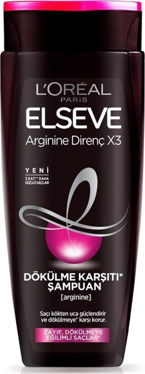 Elseve Loreal Şampuan 550 ml Arginine Direnç X3 Dökülme Karşıtı - Image 1