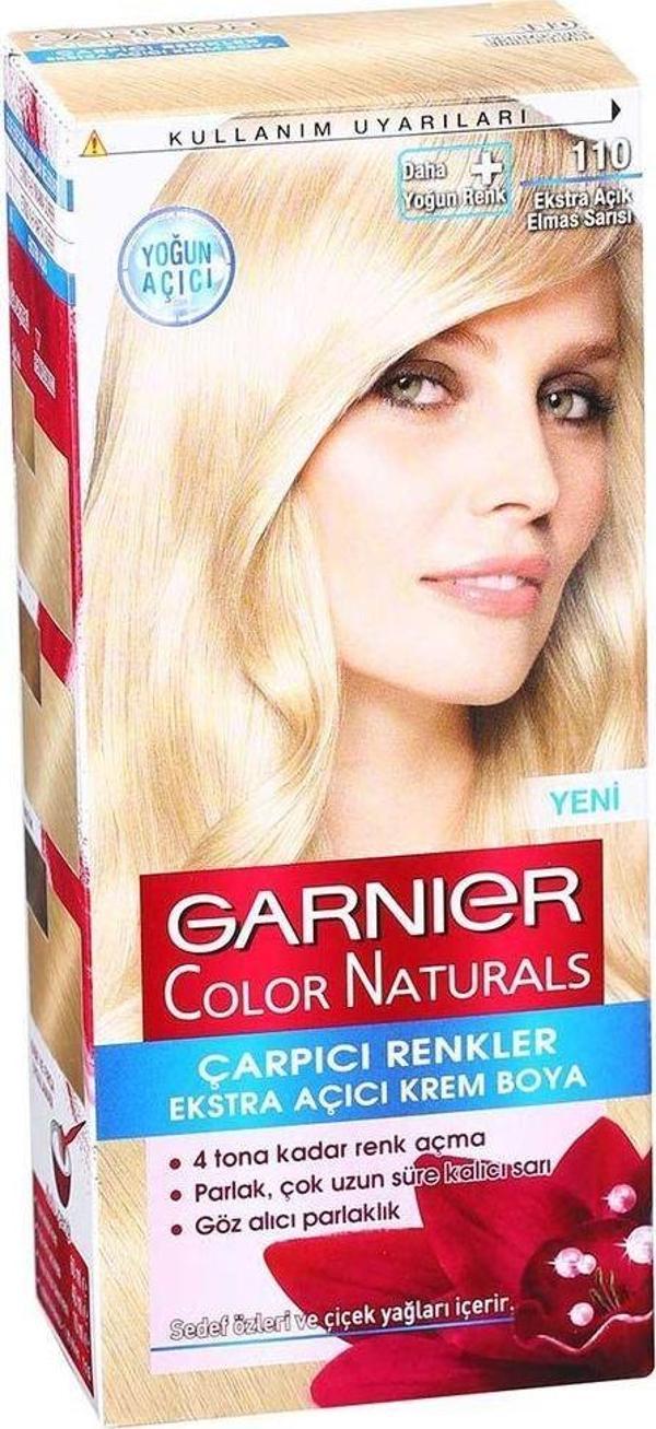 Garnier Çarpıcı Renkler 110 Extra Açık Elmas Sarısı Saç Boyası - Image 1