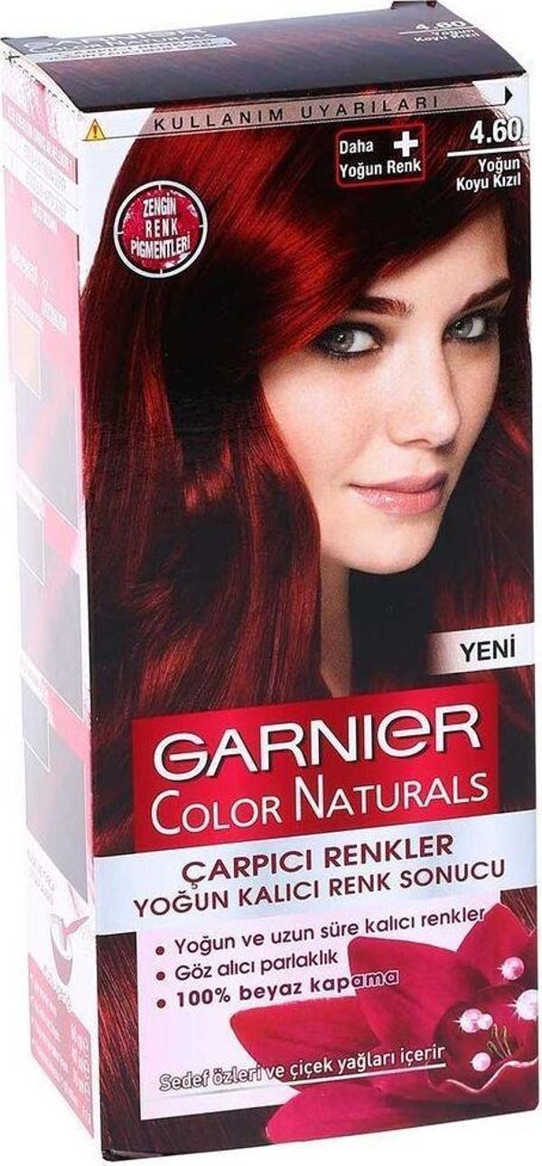 Garnier Çarpıcı Renkler 4.60 Yoğun Koyu Kızıl Saç Boyası - Image 1