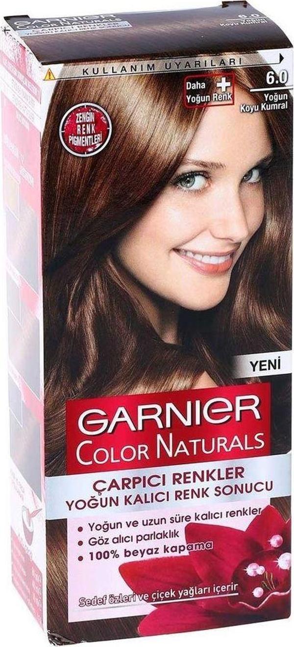 Garnier Çarpıcı Renkler 6.0 Yoğun Koyu Kumral Saç Boyası - Image 1