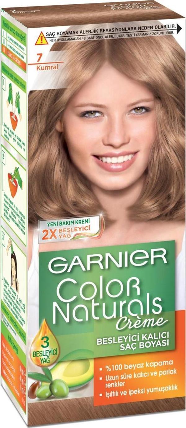 Garnier Color Naturals Saç Boyası 7 Kumral - Image 1