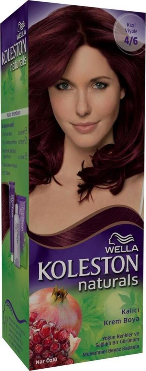Wella Koleston Naturals 4.6 Kızıl Viyole - Image 1
