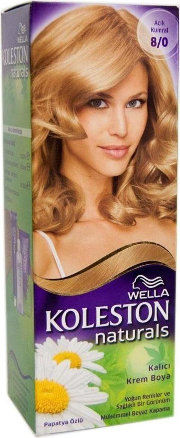 Wella Koleston Naturals 8.0 Açık Kumral - Image 1