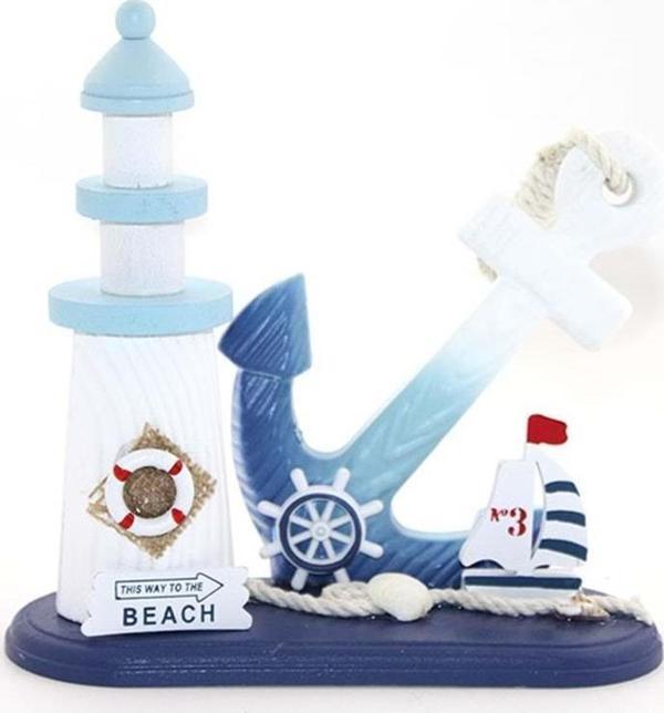 Himarry Ahşap Marin Çapalı Deniz Feneri - Image 1