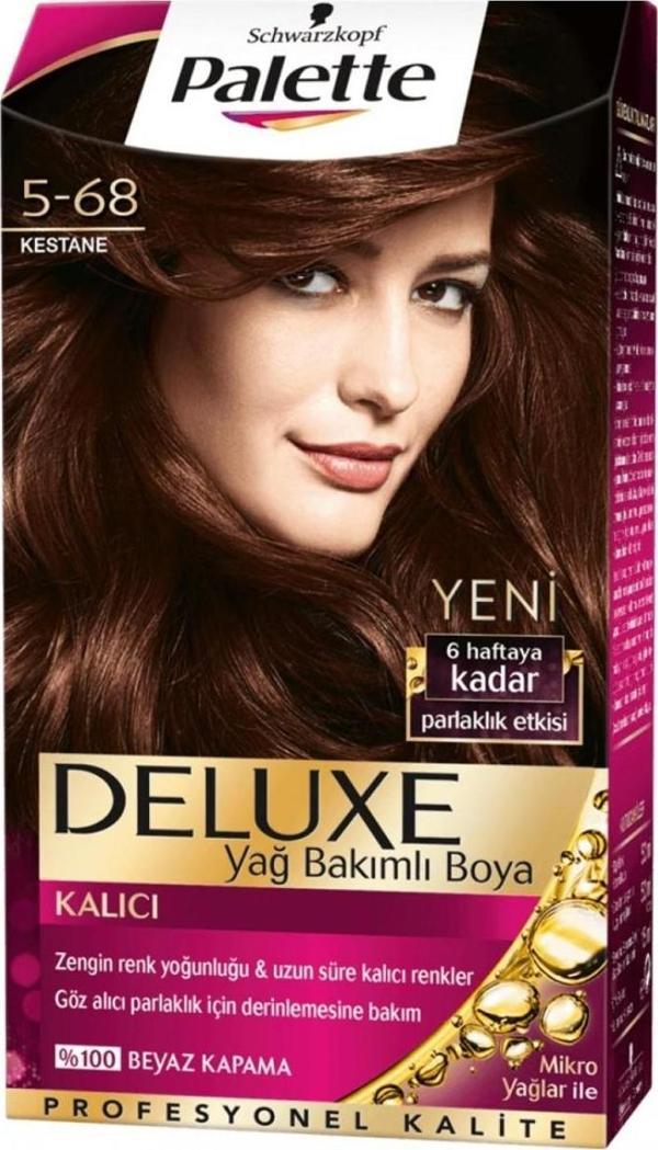 Palette Deluxe Saç Boyası 5.68 Kestane - Image 1