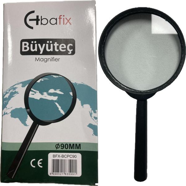 Bafix Büyüteç Cam Plastik Çerçeveli 90 Mm Bfx-Bcpc90 - Image 1