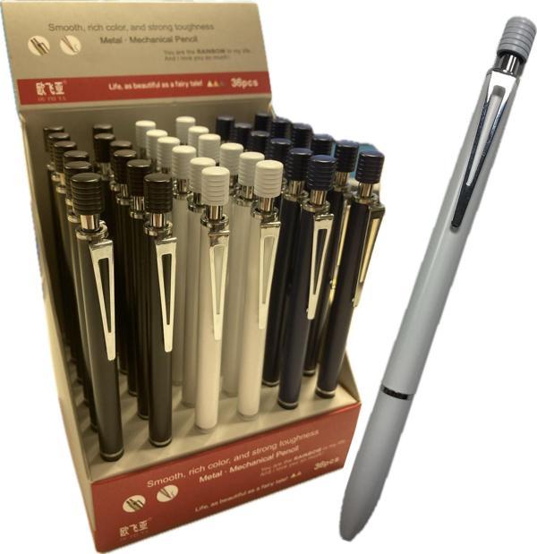 Bafix Oufeiya Versatil Kalem (Mekanik Kurşun Kalem) 0.7 Mm M8770 (36 Lı Paket) - Image 1