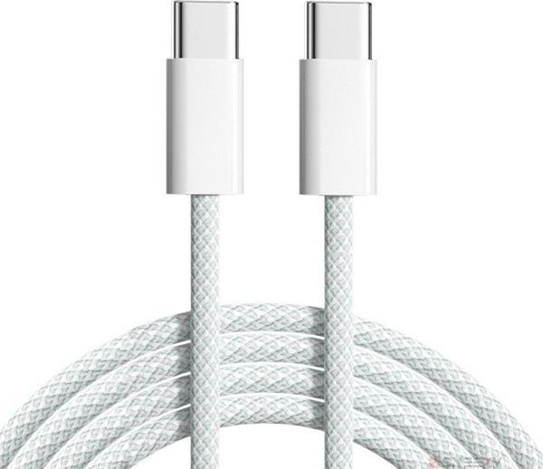 Sneezy İphone 15 - 15 Plus Uyumlu Typ-C & Typ-C 20W-60 PD 1Mt Hızlı Şarj Kablosu - Image 1
