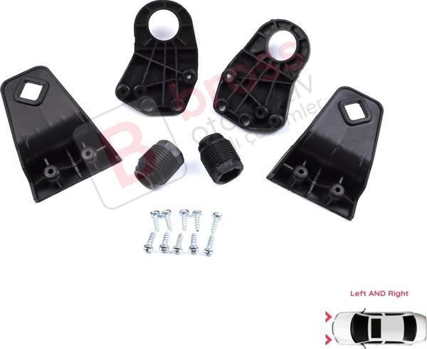 Bross Otomotiv Audi A3 S3 MK3 8V 2012-2020 8V0998121 8V0998122 İçin Sol Sağ Ön Far Tamir Seti - Image 1