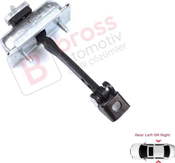 Bross Otomotiv Citroen C3 MK3 Peugeot 208 2008 MK1 5-Kapı Hatchback 9671891280 İçin Arka Kapı Gergi Yayı  - Image 1