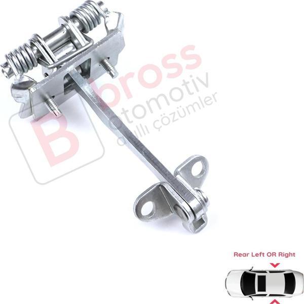Bross Otomotiv Citroen C5 MK1 DC/DE 2001-2008 9181G1 İçin Arka Sağ veya Sol Kapı Gergi Yayı  - Image 1
