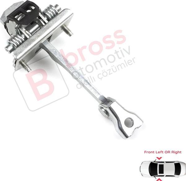 Bross Otomotiv Citroen DS3 2009-2019 9181Q8 İçin Ön Sağ veya Sol Kapı Gergi Yayı  - Image 1