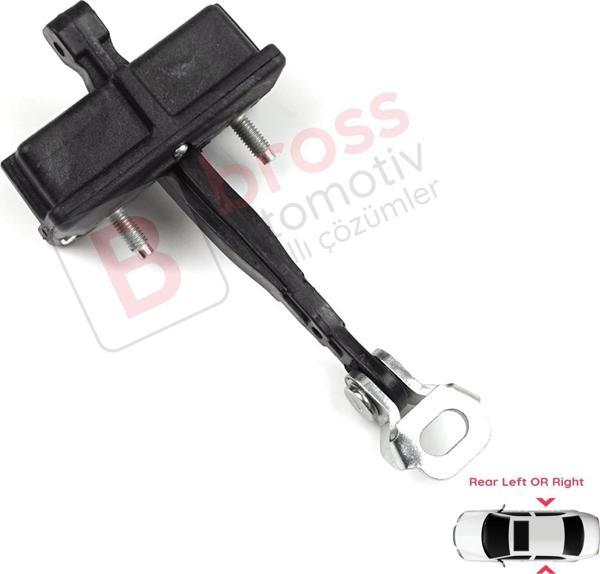 Bross Otomotiv Fiat Panda MK4 312 319 519 2011-2023 Van Hatchback 52022104 İçin Arka Kapı Gergi Yayı  - Image 1