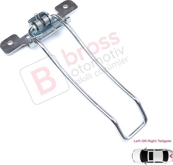 Bross Otomotiv Iveco Daily 1999-2014 500365957 İçin Arka Bagaj Kapı Gergi Yayı - Image 1