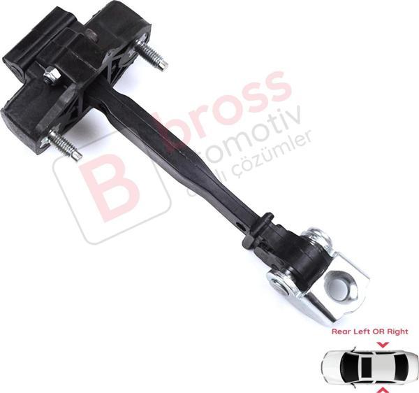 Bross Otomotiv Peugeot 208 e-208 Opel Corsa F Corsa-e 2019-On 9823210680 İçin Arka Kapı Gergi Yayı  - Image 1