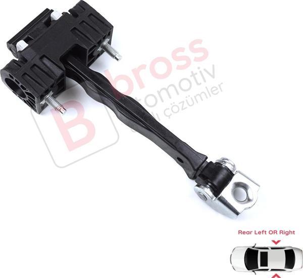 Bross Otomotiv Peugeot 508 508L MK2 R83 2018-On 4/5 Kapı 9816673280 İçin Arka Kapı Gergi Yayı  - Image 1