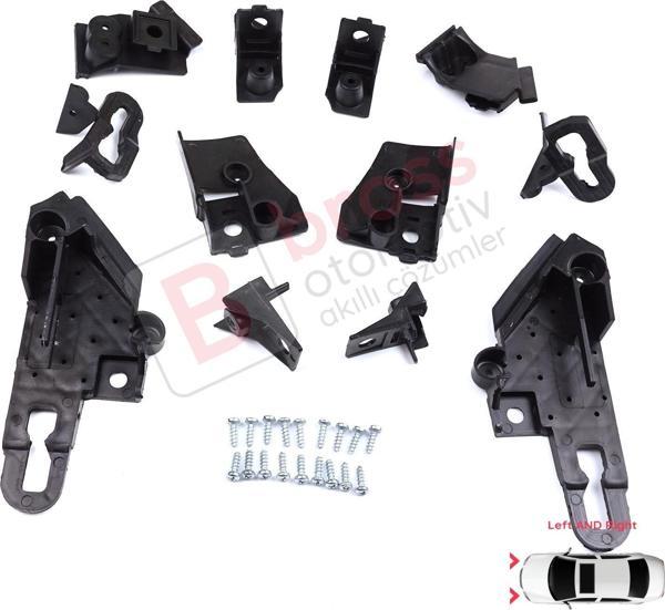 Bross Otomotiv Seat Leon MK4 KL1 KL8 2020-On 5FA998225 5FA998226 İçin Sol Sağ Ön Far Tamir Seti - Image 1
