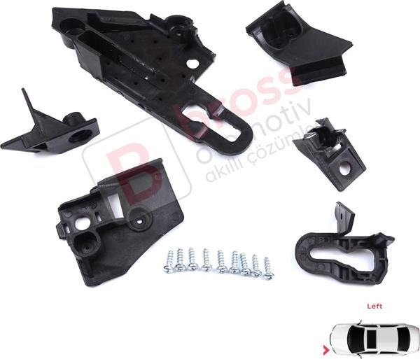 Bross Otomotiv Seat Leon MK4 KL1 KL8 2020-On 5FA998225 İçin Sol Ön Far Tamir Seti - Image 1