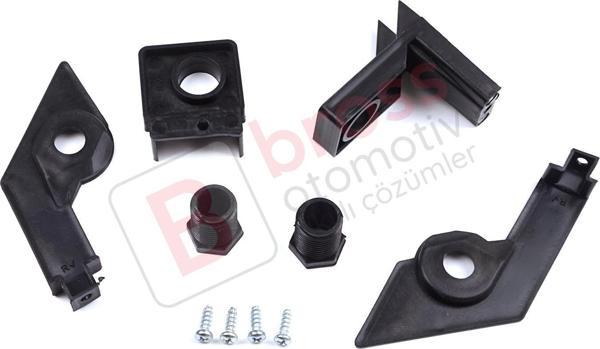 Bross Otomotiv VW Passat B6 3C2 3C5 2005-2011 3C0998226 İçin Sağ Ön Far Tamir Seti - Image 1