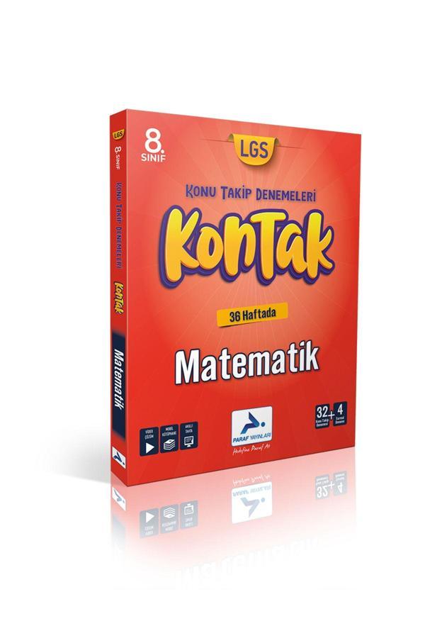 Paraf Yayınları 8. Sınıf Matematik 36 Lı Kontak Deneme - PRF Paraf Yayınları - Image 1