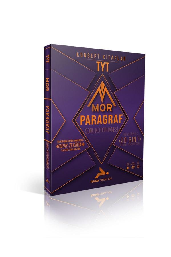 Paraf Yayınları Tyt Paragraf Mor Soru Kütüphanesi - PRF Paraf Yayınları - Image 1