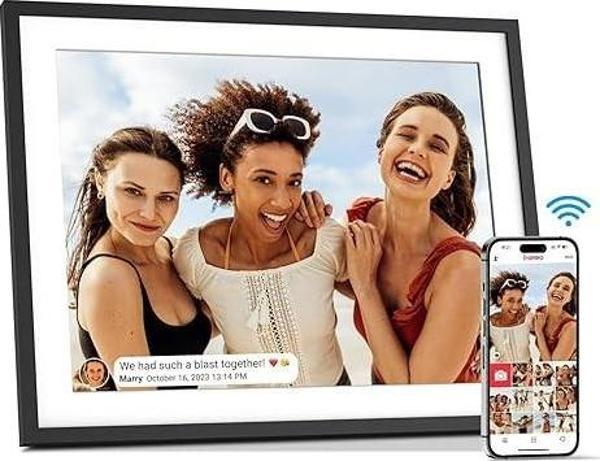 Arktronic 16.2 Inc 32 GB Ekstra Büyük WiFi Dijital Resim Çerçevesi IPS 1258x930 - Image 1