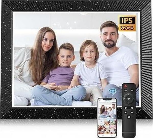 Nethgrow 16.2 Inc Büyük Dijital Resim Çerçevesi  32GB 1258x930 IPS Ekran - Image 1
