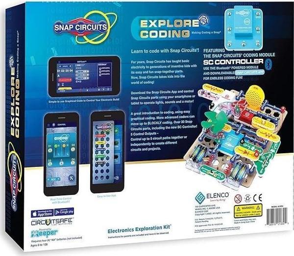 Snap Circuits Kodlamayı Keşfedin, STEM Yapım Oyuncağı					 - Image 1