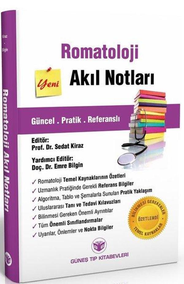 Romatoloji Akıl Notları - Güneş Tıp Kitabevleri - Image 1