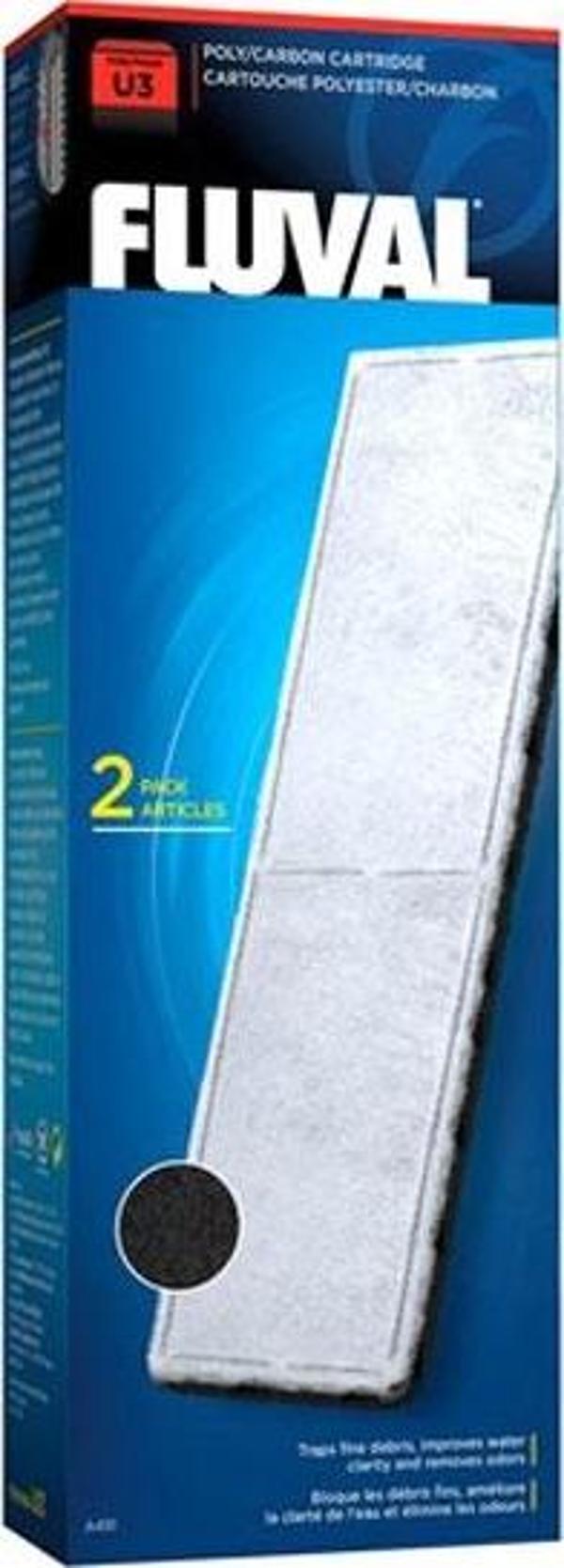 Fluval Polycarbon Kartuş #u3 Filtre (2 Li) - Image 1