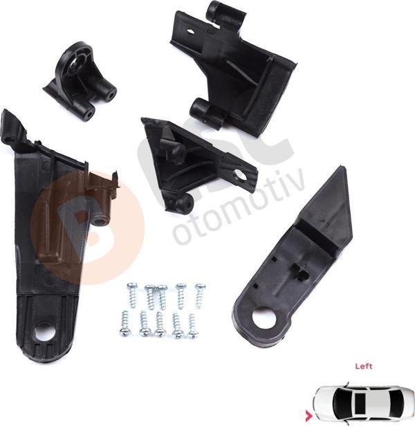 Dacia Duster MK2 HM 2017-2024 260609367R İçin Sol Ön Far Tamir Seti - Image 1