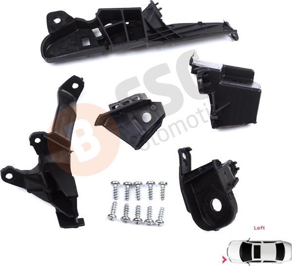 Renault Clio MK5 B7 BF 2019-On 260E70544R İçin Sol Ön Far Tamir Seti - Image 1