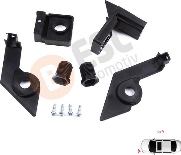 VW Passat B6 3C2 3C5 2005-2011 3C0998225 İçin Sol Ön Far Tamir Seti - Image 1