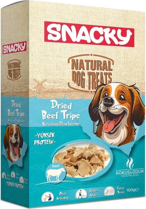 Snacky Kurutulmuş Dana İşkembe 100 g - 4'lü Paket - Image 1