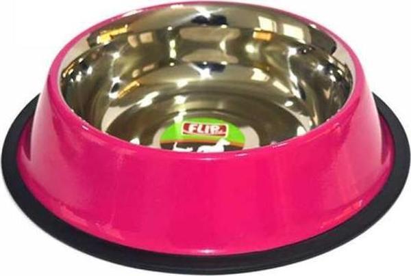 KE 1100DS Çift Renkli Çelik Mama Kabı 11 cm - Image 1