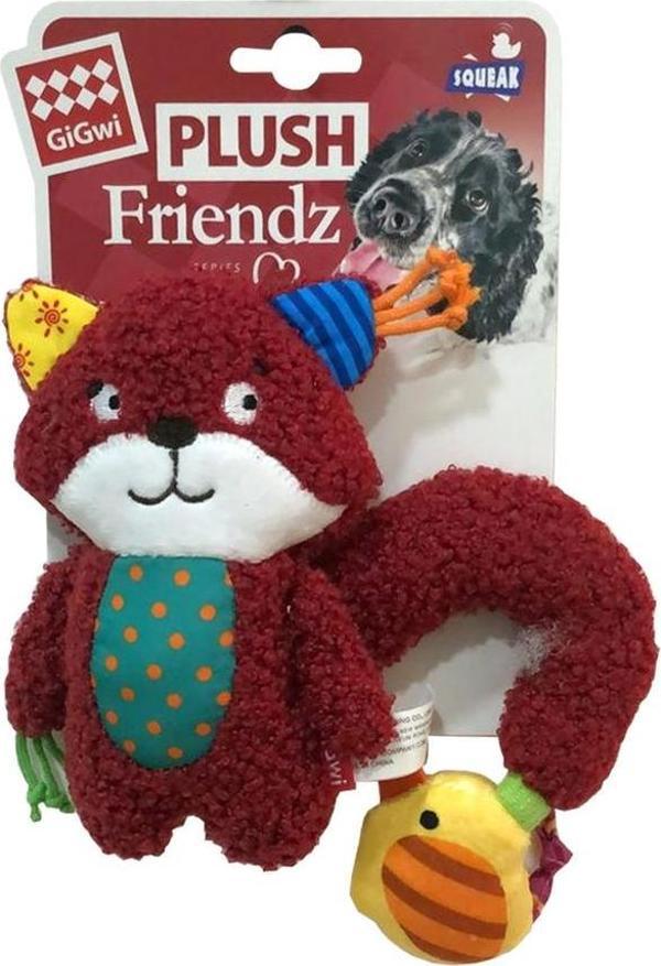 6798 Plush Friendz Sesli Sincap Peluş Köpek Oyuncağı - Image 1
