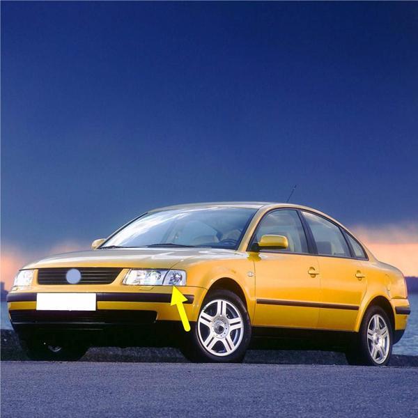VW Passat B5 1997-2000 Sol Ön Sinyal Lambası Şeffaf H.line 3B0953041B - Image 1