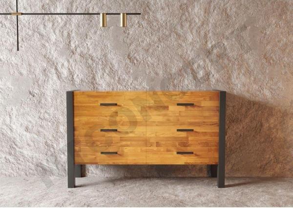 NTCollection Arzan Çekmeceli Masif Ahşap Konsol ( 80 cm )  - Image 1