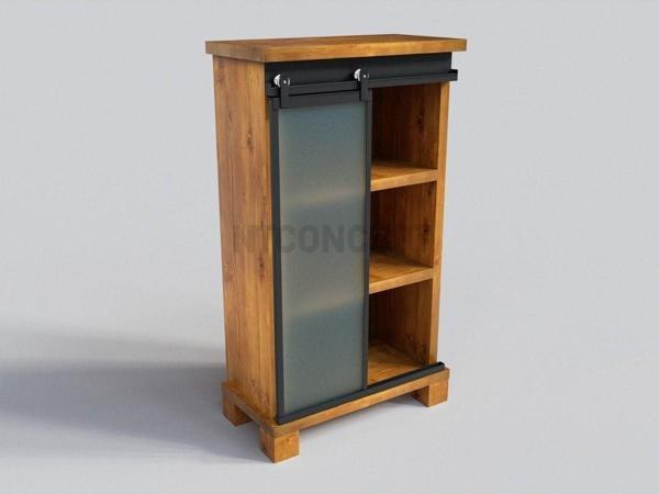 NTCollection Ting Masif Ağaç Dolap ( 120 cm )  - Image 1