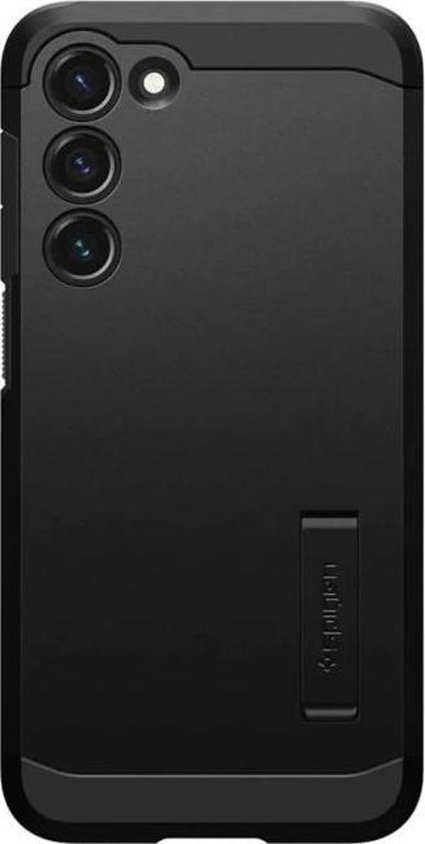 Spigen Galaxy S23 Plus ile Uyumlu Kılıf Tough Armor Black - Image 1