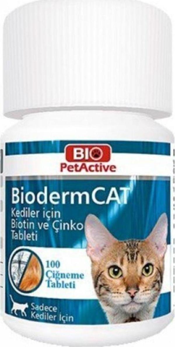 Bio PetActive Bıo Petactıve Bıoderm Cat Bıotın&çinko 30 gr - Image 1
