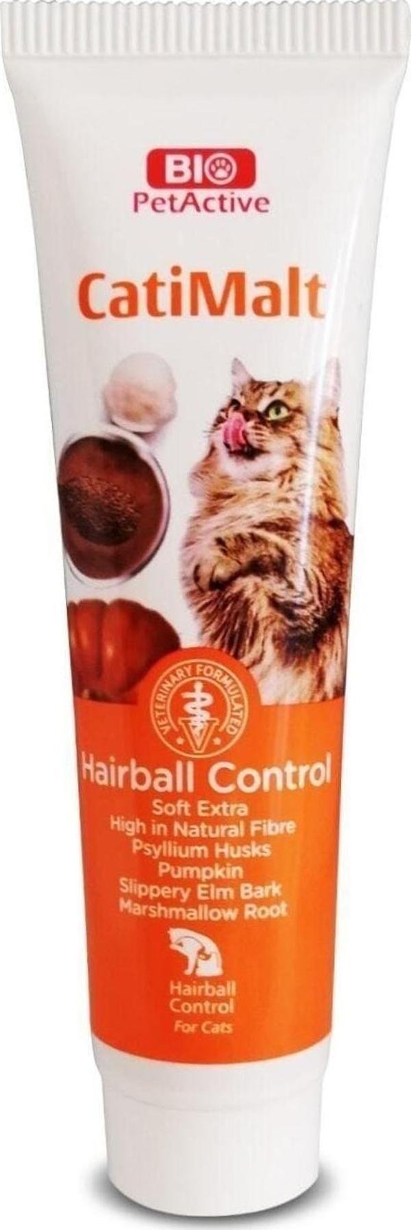 Bio PetActive Cati Malt Paste Kediler İçin Kıl Topu Önleyici 100 ml - Image 1